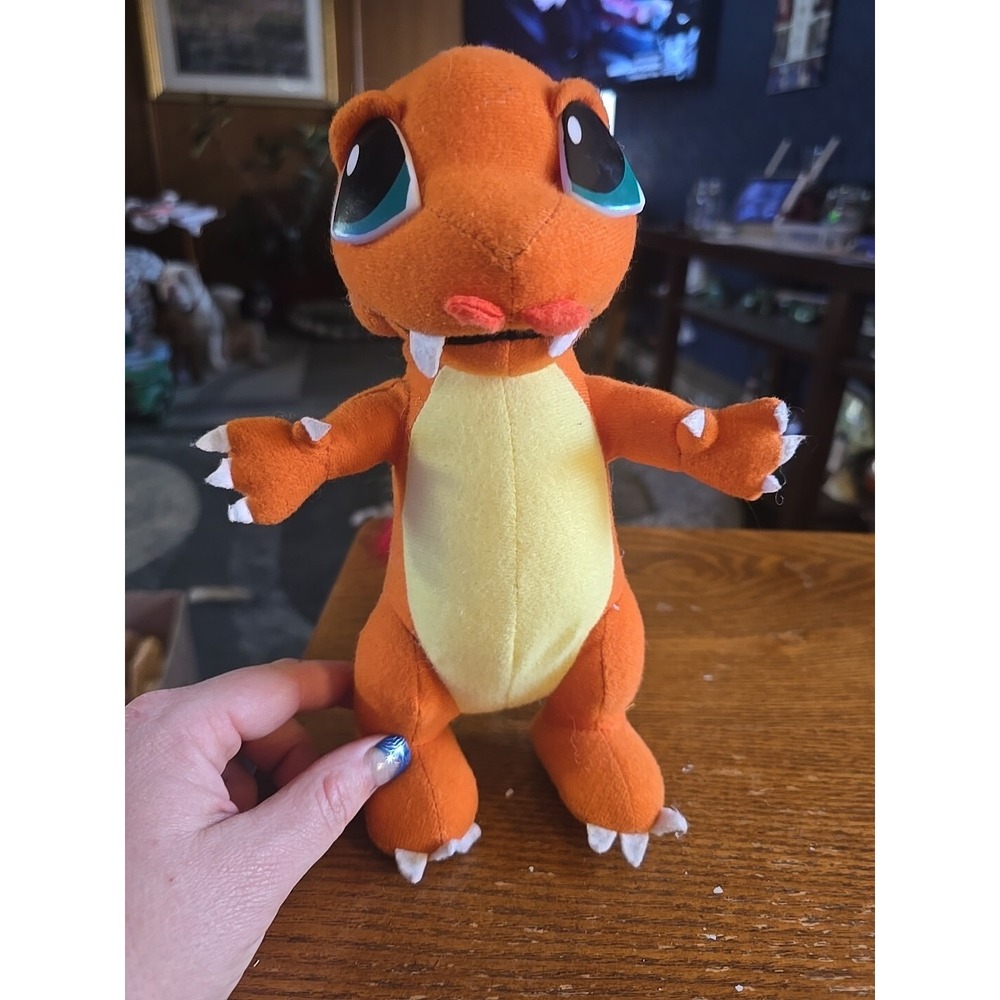 Vintage‎ 7" Pokemon Charmander Plush Play By Play 1999